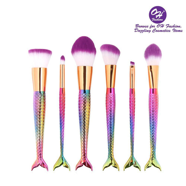 MAKEUP BRUSHES Mermaid Kailee