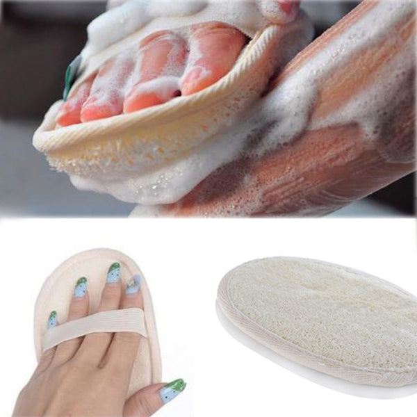 Natural Loofah Bath Shower Sponge Body Scrubber