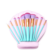 MAKEUP BRUSHES Mermaid Shell Oceana 11 pcs