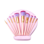 MAKEUP BRUSHES Mermaid Shell Kaia 11 pcs