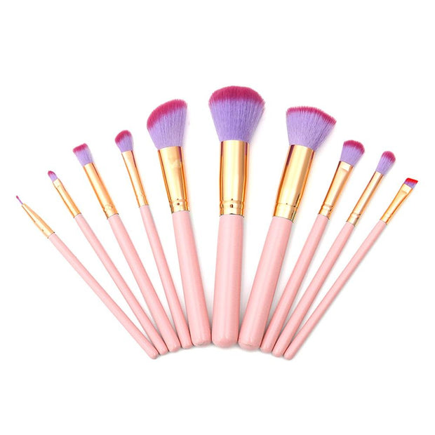 MAKEUP BRUSHES Mermaid Shell Kaia 11 pcs