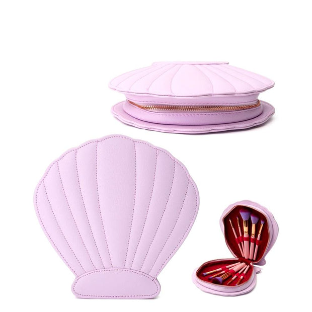 MAKEUP BRUSHES Mermaid Shell Kaia 11 pcs