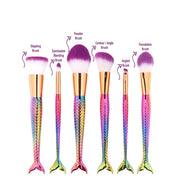 MAKEUP BRUSHES Mermaid Kailee