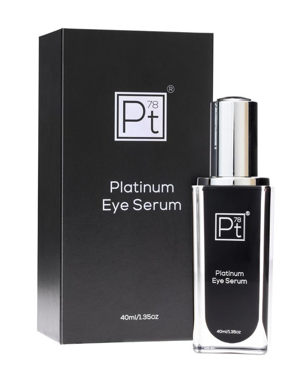 Platinum eyes serum face care.