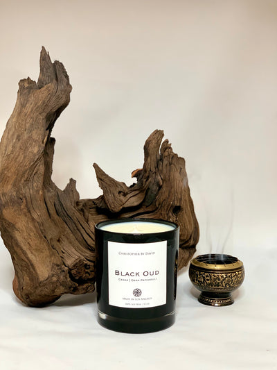 Black Oud - 12 oz 100% Soy Wax Candle
