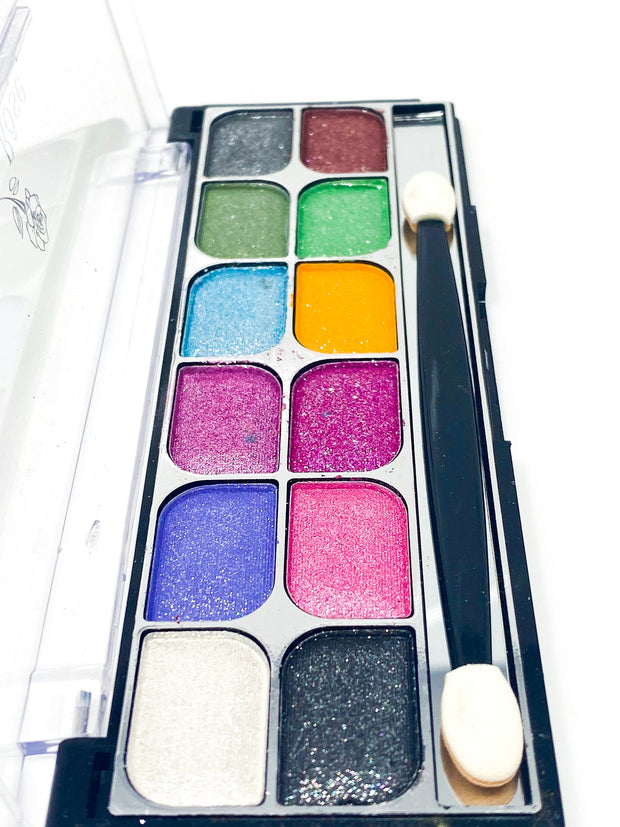 12 Rich Pigment Eye Shadow Makeup Palette X2