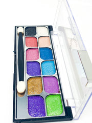 12 Rich Pigment Eye Shadow Makeup Palette X1