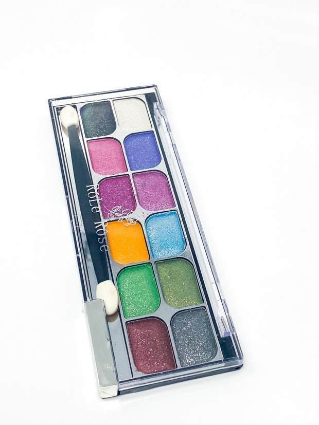 12 Rich Pigment Eye Shadow Makeup Palette X2