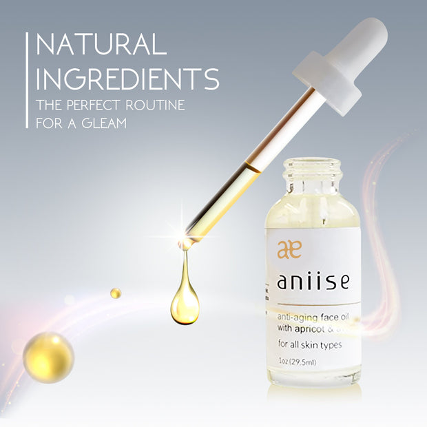 Anti Aging Face Oil with Apricot & Avocado