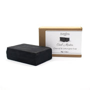 'Coal Mester' Organic Soap 90g - Charcoal & Lemongrass